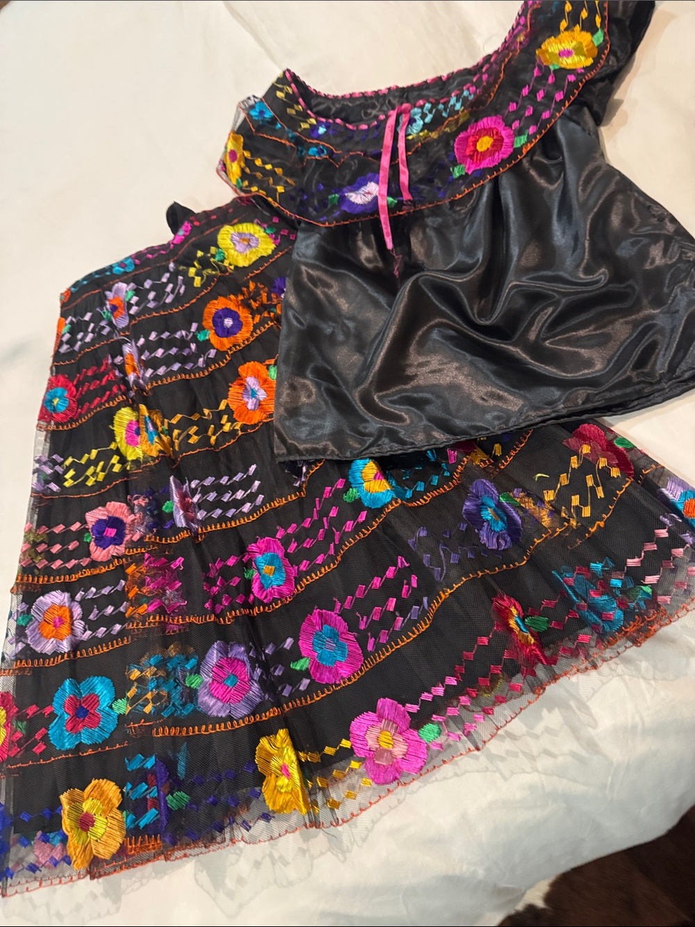 Chiapas traditional Mexican dress